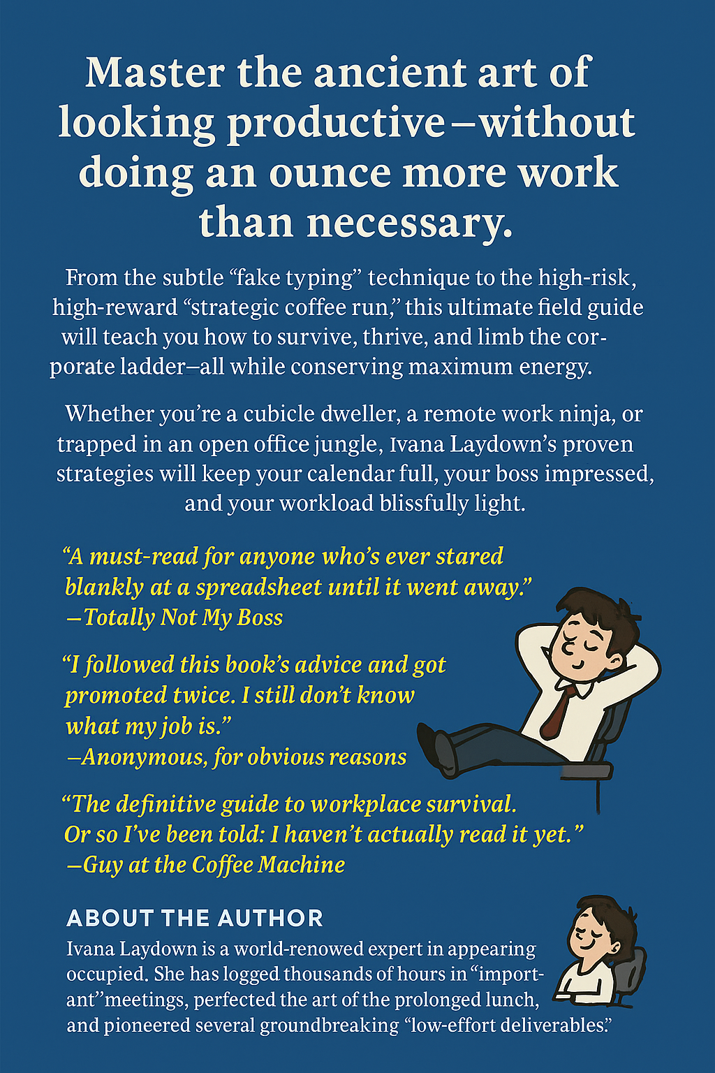 How to Pretend You’re Busy (and Other Office Survival Skills)