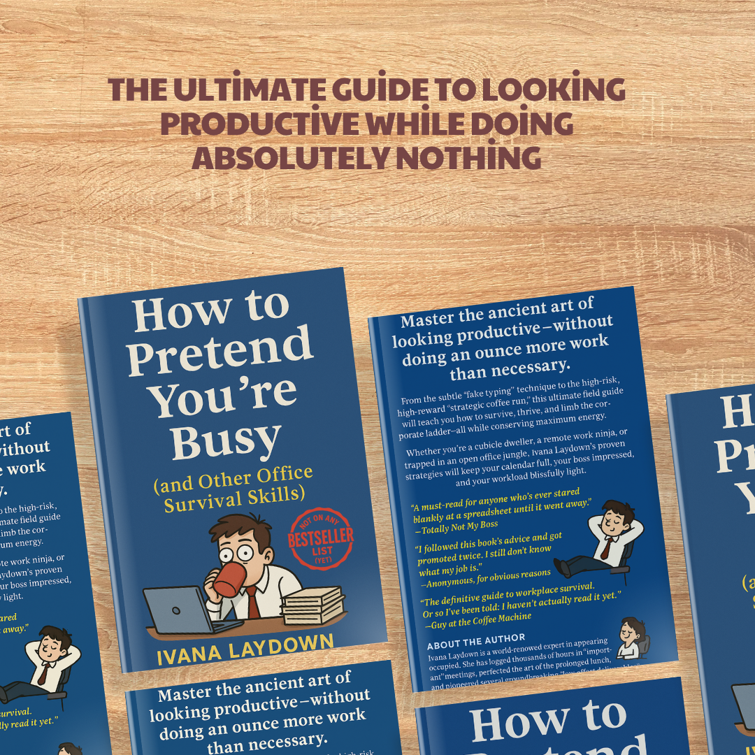 How to Pretend You’re Busy (and Other Office Survival Skills)