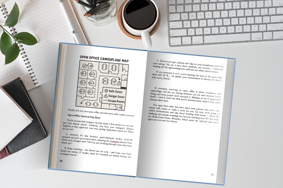 How to Pretend You’re Busy (and Other Office Survival Skills)