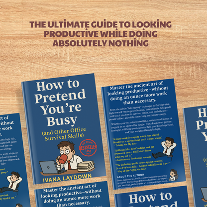 How to Pretend You’re Busy (and Other Office Survival Skills)